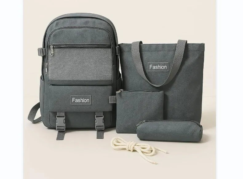 3 Pcs Multipurpose Backpack Set - Versatile and Stylish Storage Solution