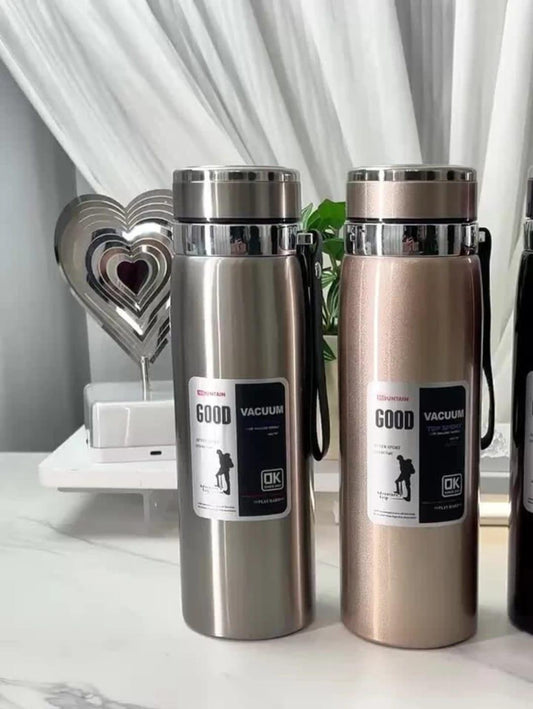 1000ML Large Capacity Thermos Bottle keep Cold and Hot Stainless Steel Water Bottle