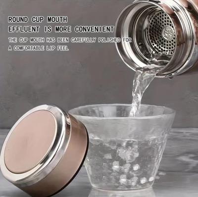 1000ML Large Capacity Thermos Bottle keep Cold and Hot Stainless Steel Water Bottle