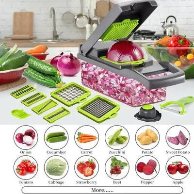 Multicolor Vegetable Slicer -Kitchen Essential for Style and Functionality
