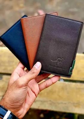 Mini long Leather Kangroo Wallet