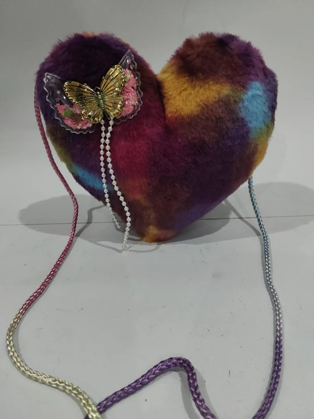 Multicolor Crossbody Bag - 1 Pc Stylish Parachute Design