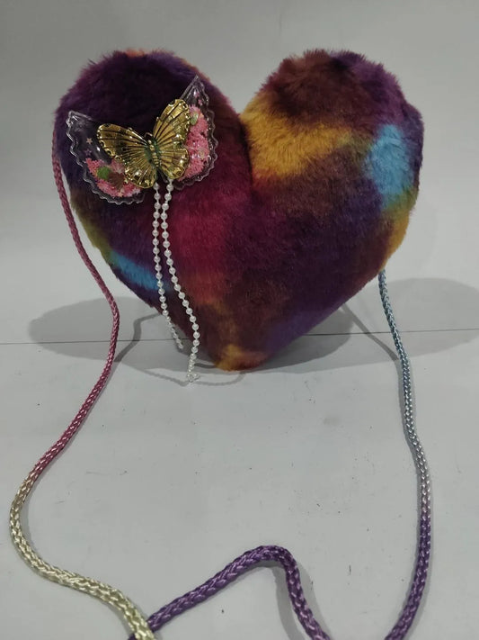 Multicolor Crossbody Bag - 1 Pc Stylish Parachute Design