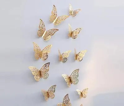 Wall Decorative Piece Butterflys pack Of 6